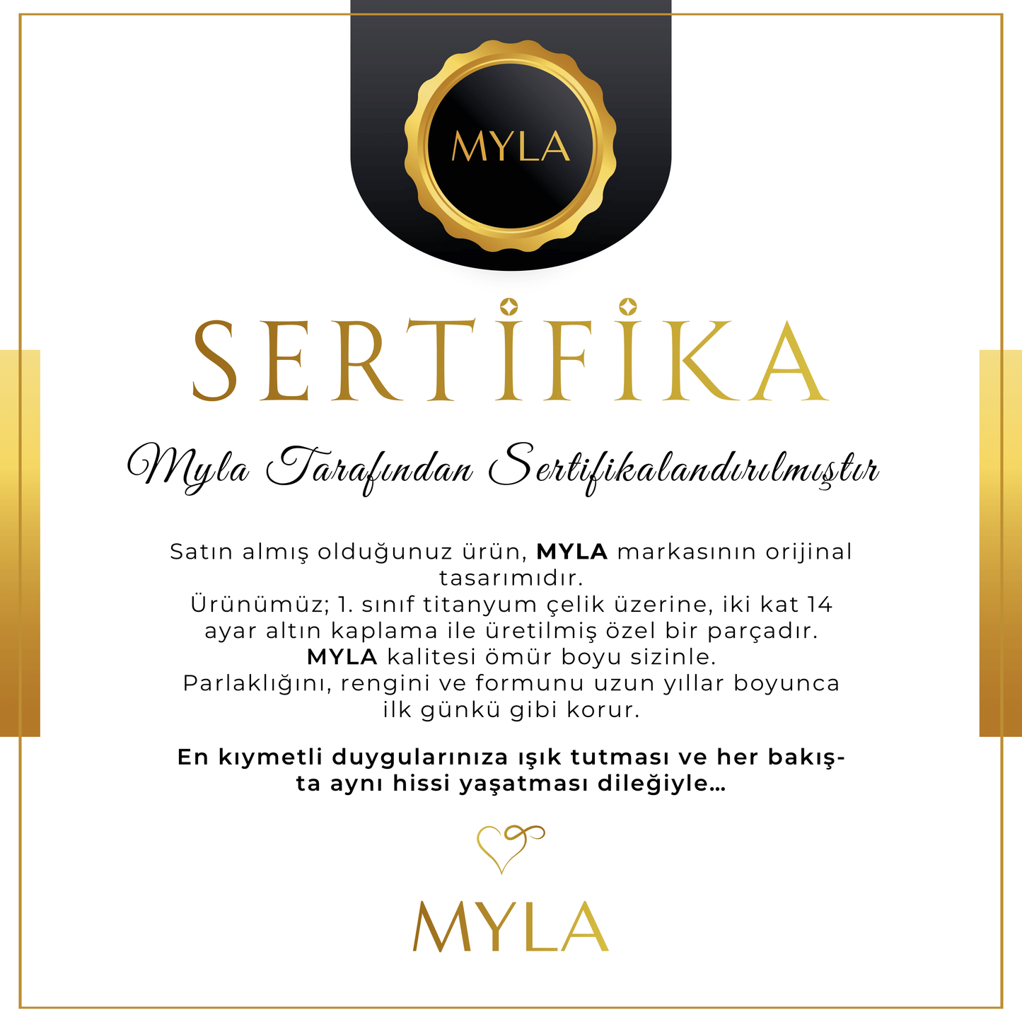 “Kızıma” Mor Yıldız Çiçeği Kolye Anlamlı Notlu ve Kutulu