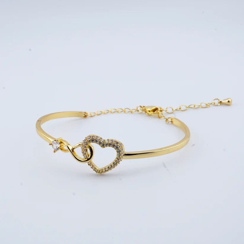 „An meinen lieben Freund“ – Armband mit ewigem Gliederarmband, mit Notiz und Geschenkbox