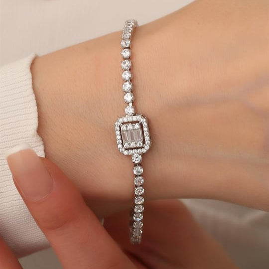 Zarafet Bileklik Silver
