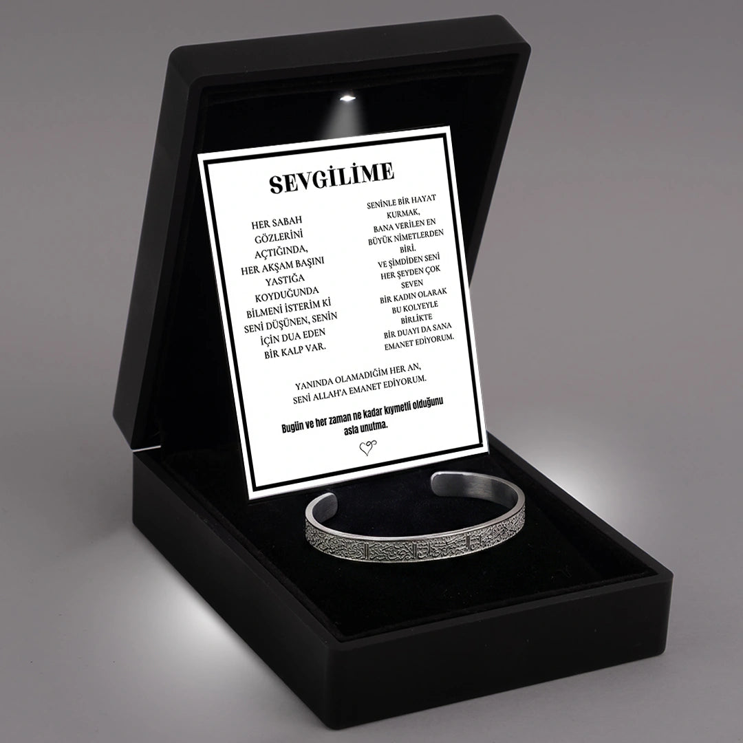 Ayetel Kurs-i Erkek Bileklik