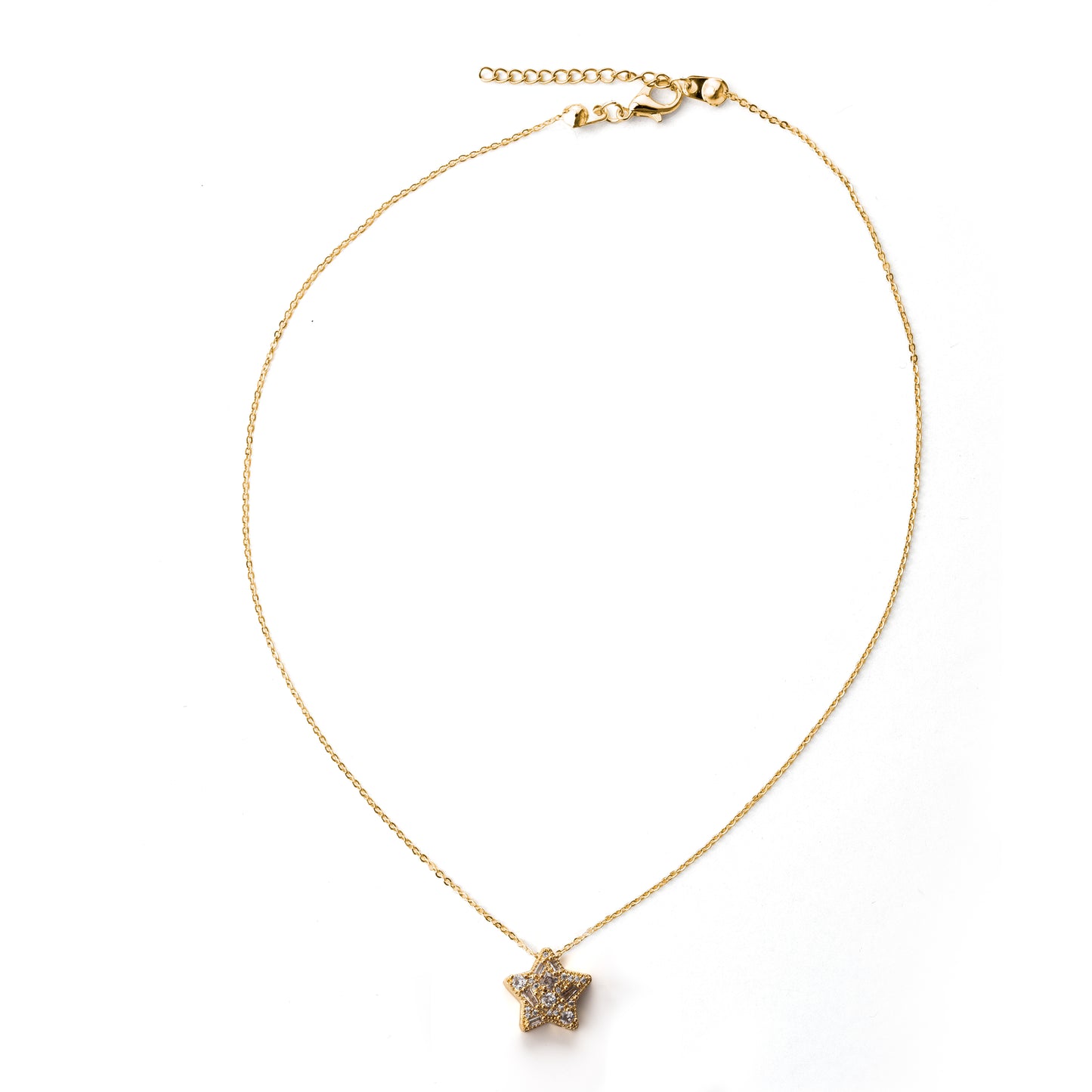 "Sevgilime" Elmas İşlemeli Star Kolye Anlamlı Not ve Kutulu