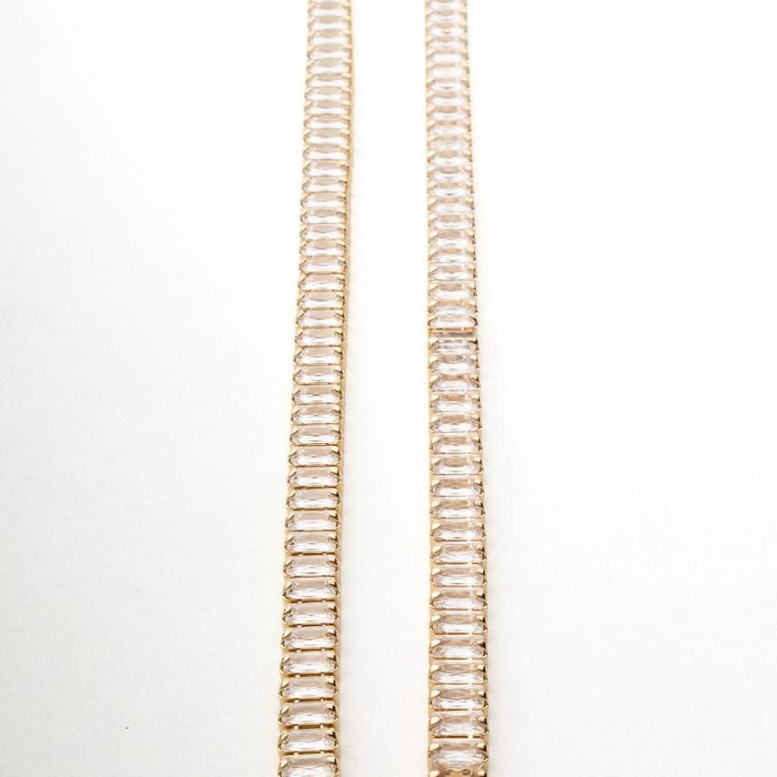 ''Kızıma'' Su Yolu Taşlı Kolye-Bileklik Seti