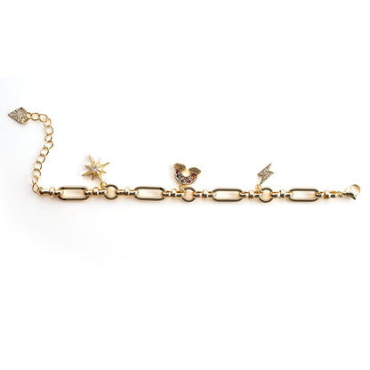 "Kızıma" Gökyüzü Temalı Bileklik Notlu ve Kutulu