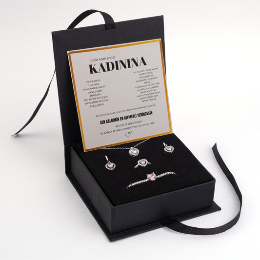 "Kadınıma" Pandora Hediye Seti