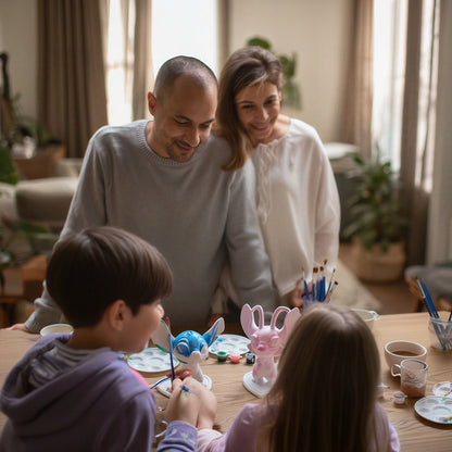 Für meine Tochter Kleeblatt-Halskette mit Notiz und Geschenkbox
