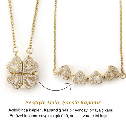 "Kadınıma" Yonca Kolye Hediye Seti