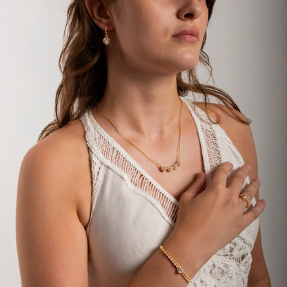 "Kadınıma" Yonca Kolye Hediye Seti