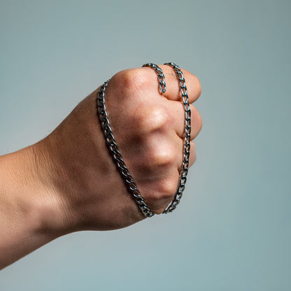 „Für meinen Sohn“-Stick-Halskette mit Notiz und Geschenkbox