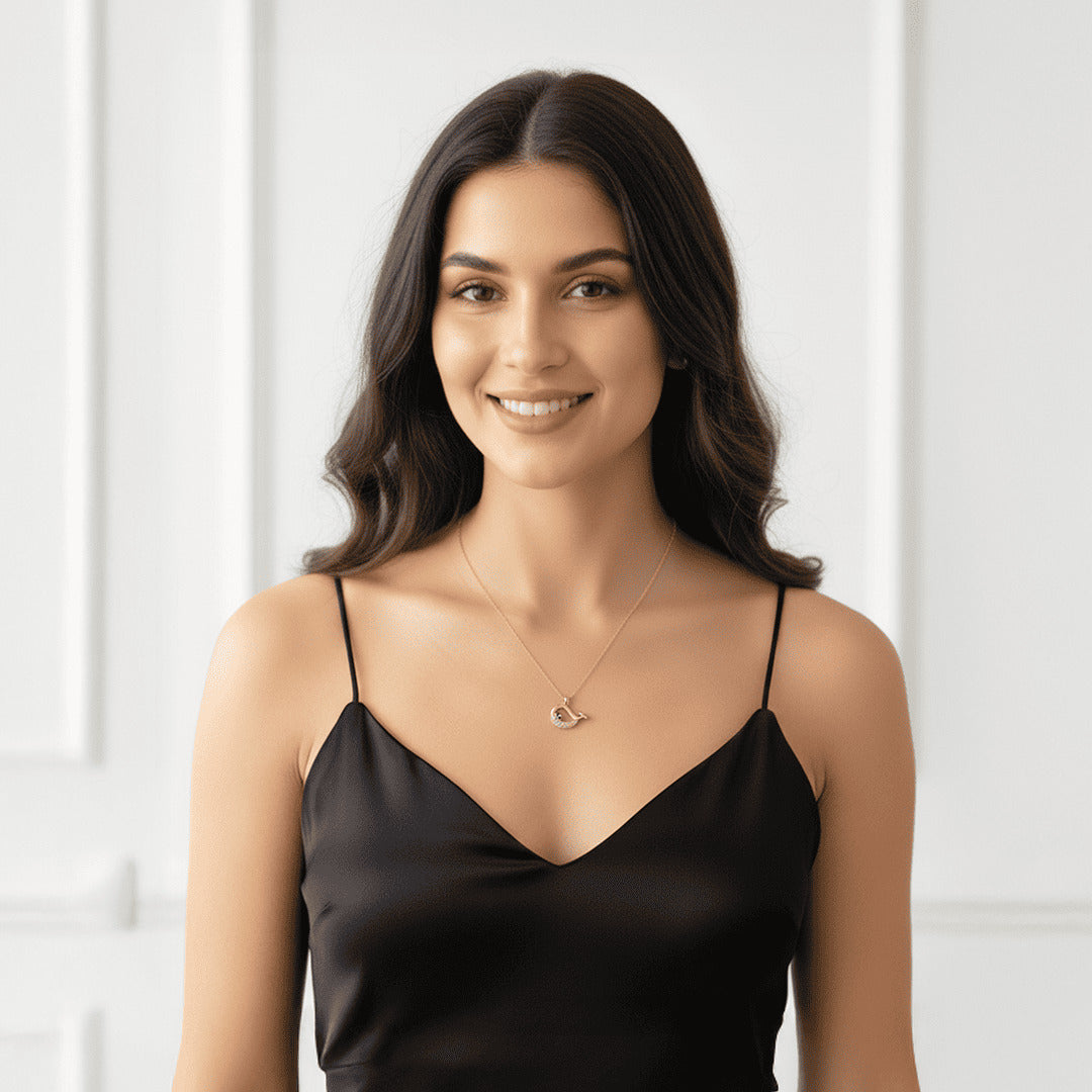 „To My Love“ Liebesherz-Stahlkette mit Notiz und Geschenkbox