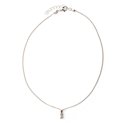 "Anneme" Tek Taş Kristal kolye Anlamlı Not ve Kutulu