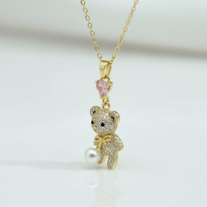 „To My Love“ Liebesherz-Stahlkette mit Notiz und Geschenkbox