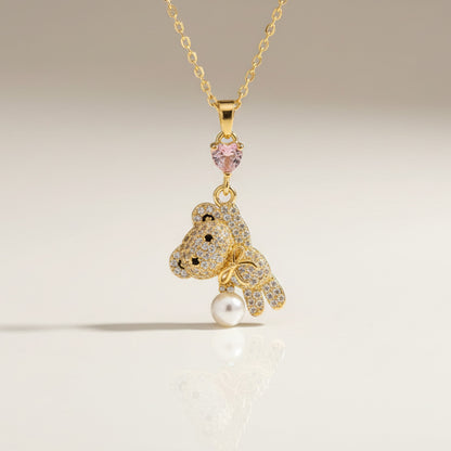 „To My Love“ Liebesherz-Stahlkette mit Notiz und Geschenkbox