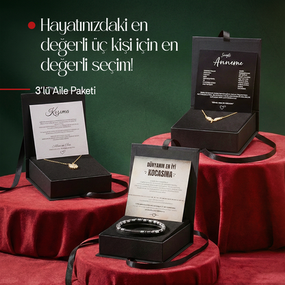 Myla 3'lü Aile Paketi (Kızınıza, Kocanıza ve Annenize)