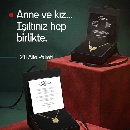 Myla 2'li Aile Paketi ''Kızıma Yonca ve Anneme Melek''