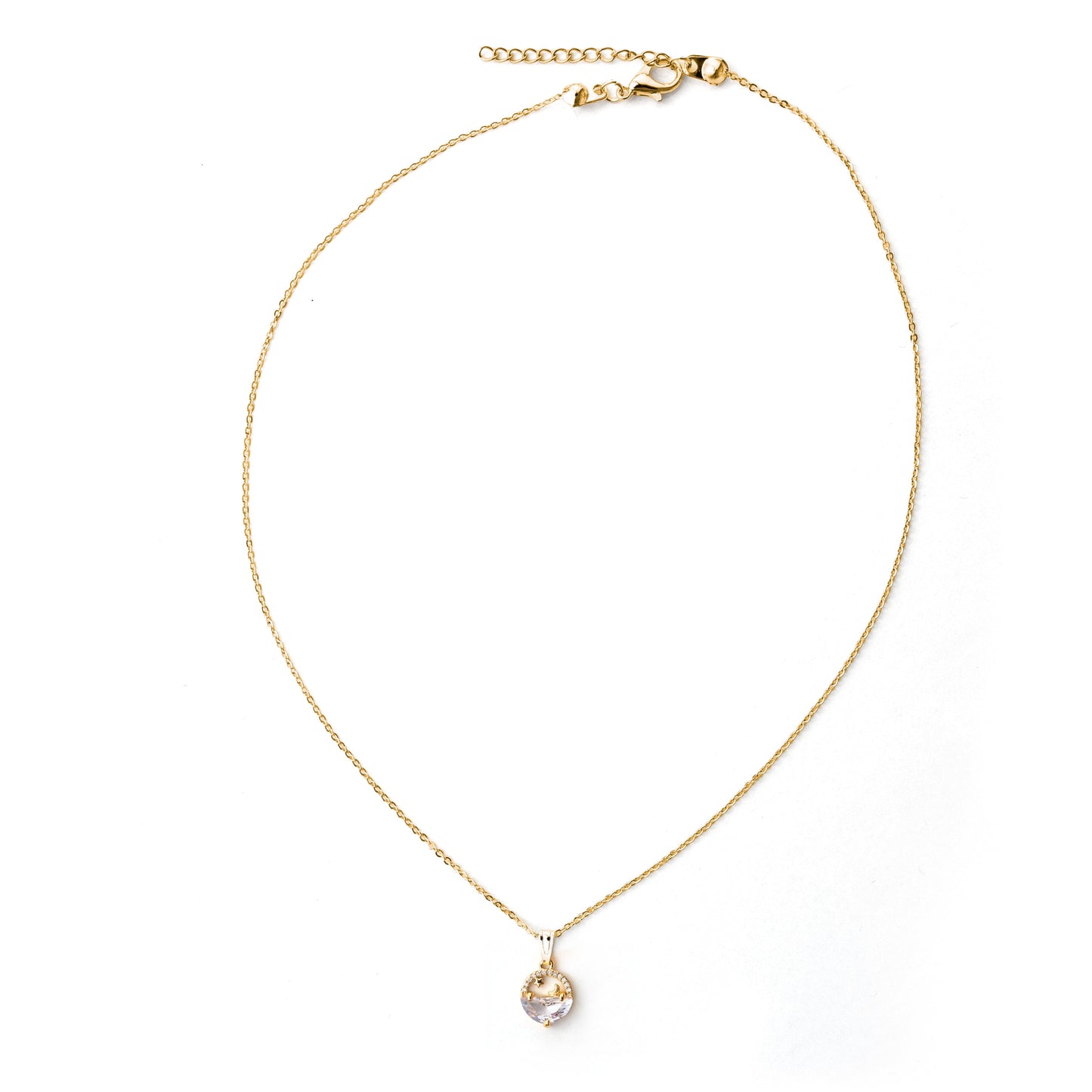 Für meine Tochter Kleeblatt-Halskette mit Notiz und Geschenkbox