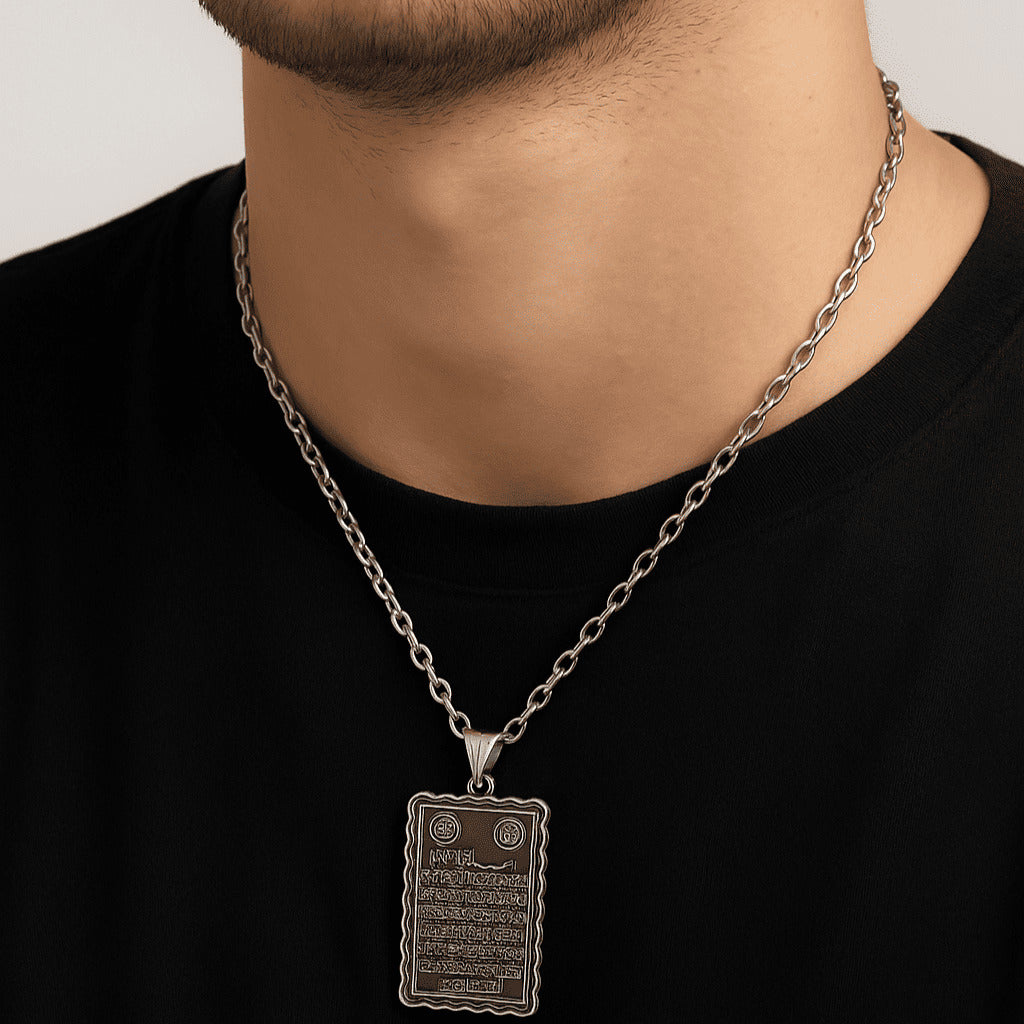 Für meine Tochter Kleeblatt-Halskette mit Notiz und Geschenkbox