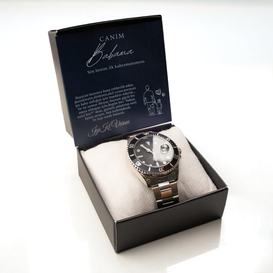 ''Canım Babama'' Bannon Quartz Saat