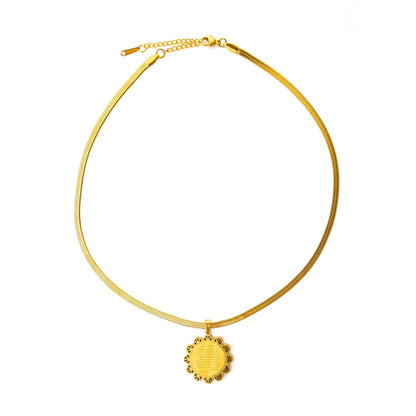 ''Kadınıma'' Dua Kolye Ayetel Kursi Anlamlı Not ve Kutulu