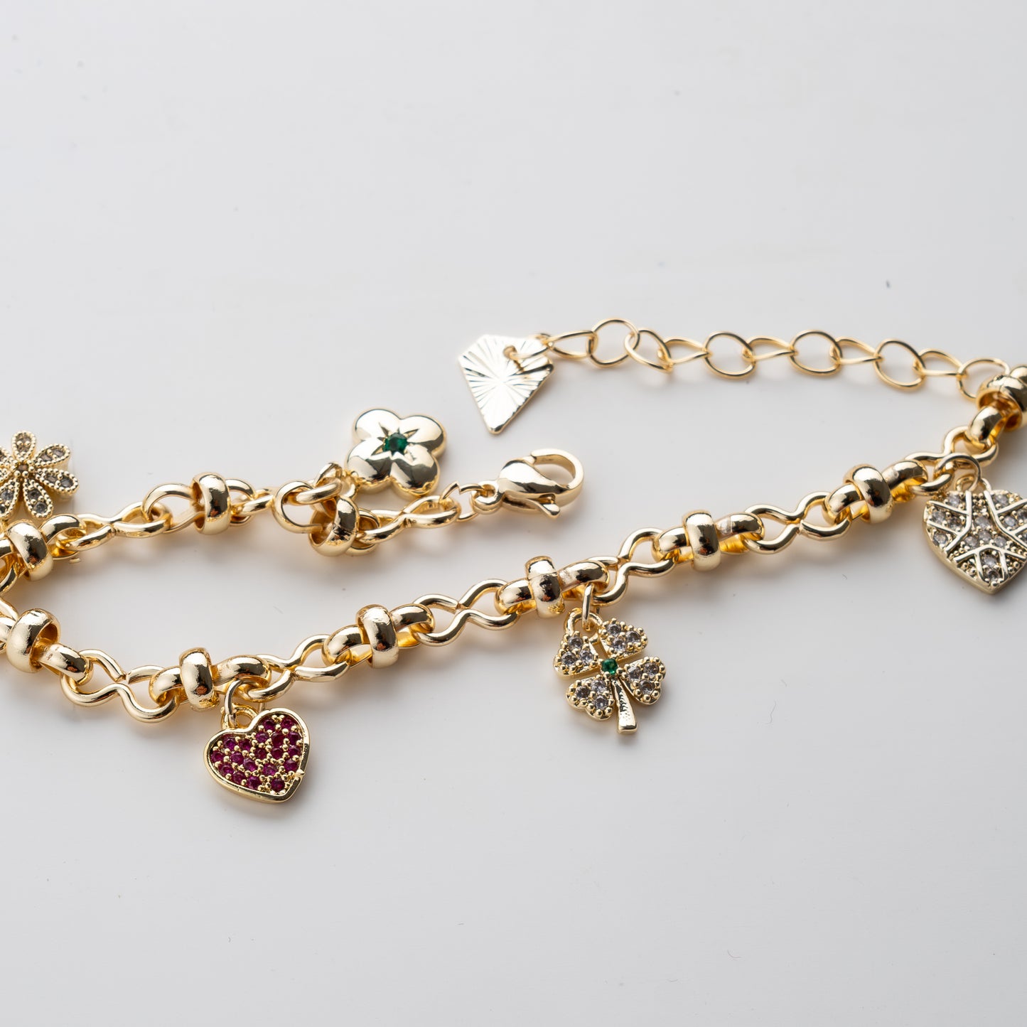 "Kadınına" Şans Temalı Bileklik Notlu ve Kutulu