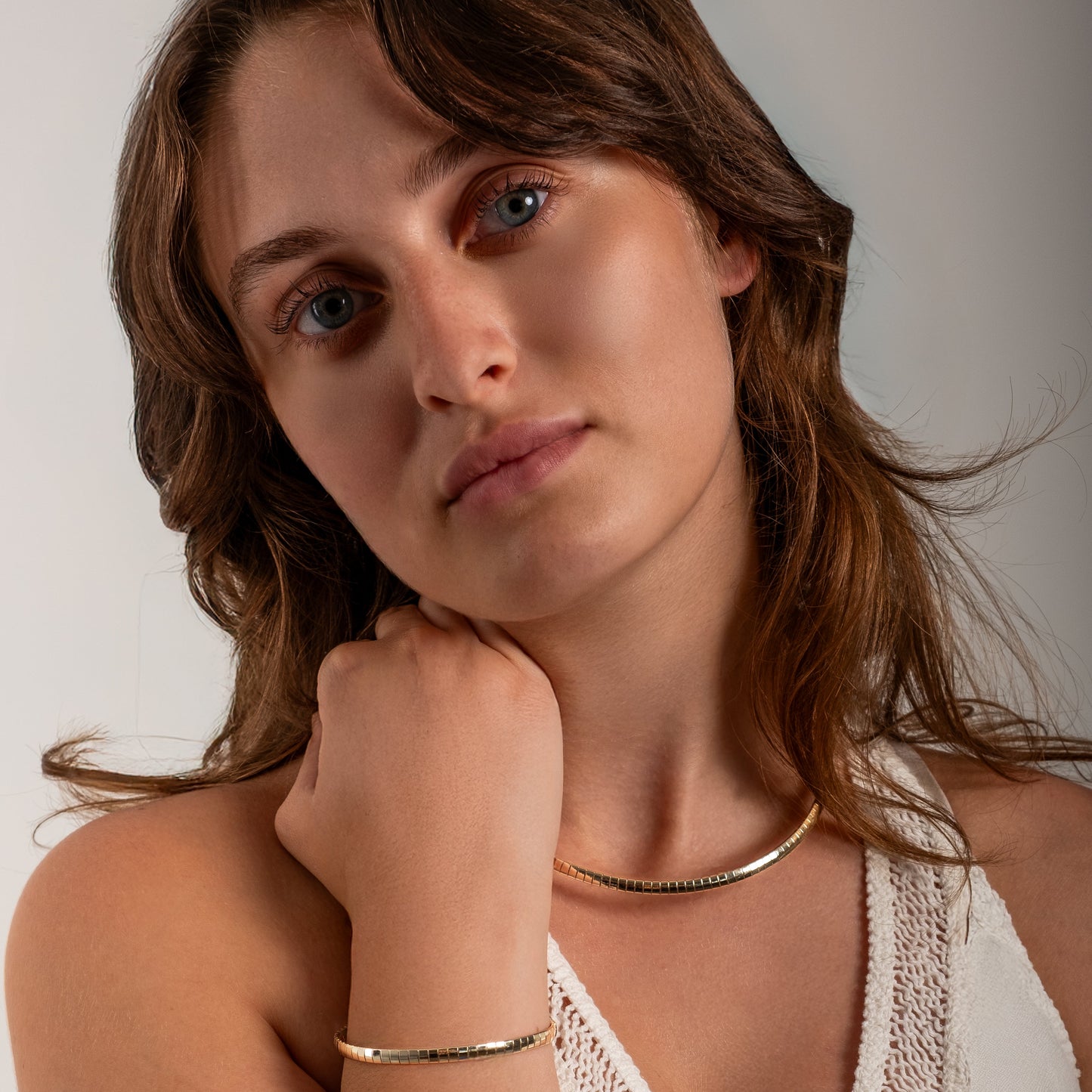 ''Kızıma'' Choker Kolye-Bileklik Seti