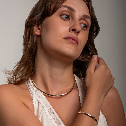 ''Kızıma'' Choker Kolye-Bileklik Seti