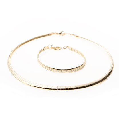 "Kadınıma" Choker Kolye-Bileklik Hediye Seti