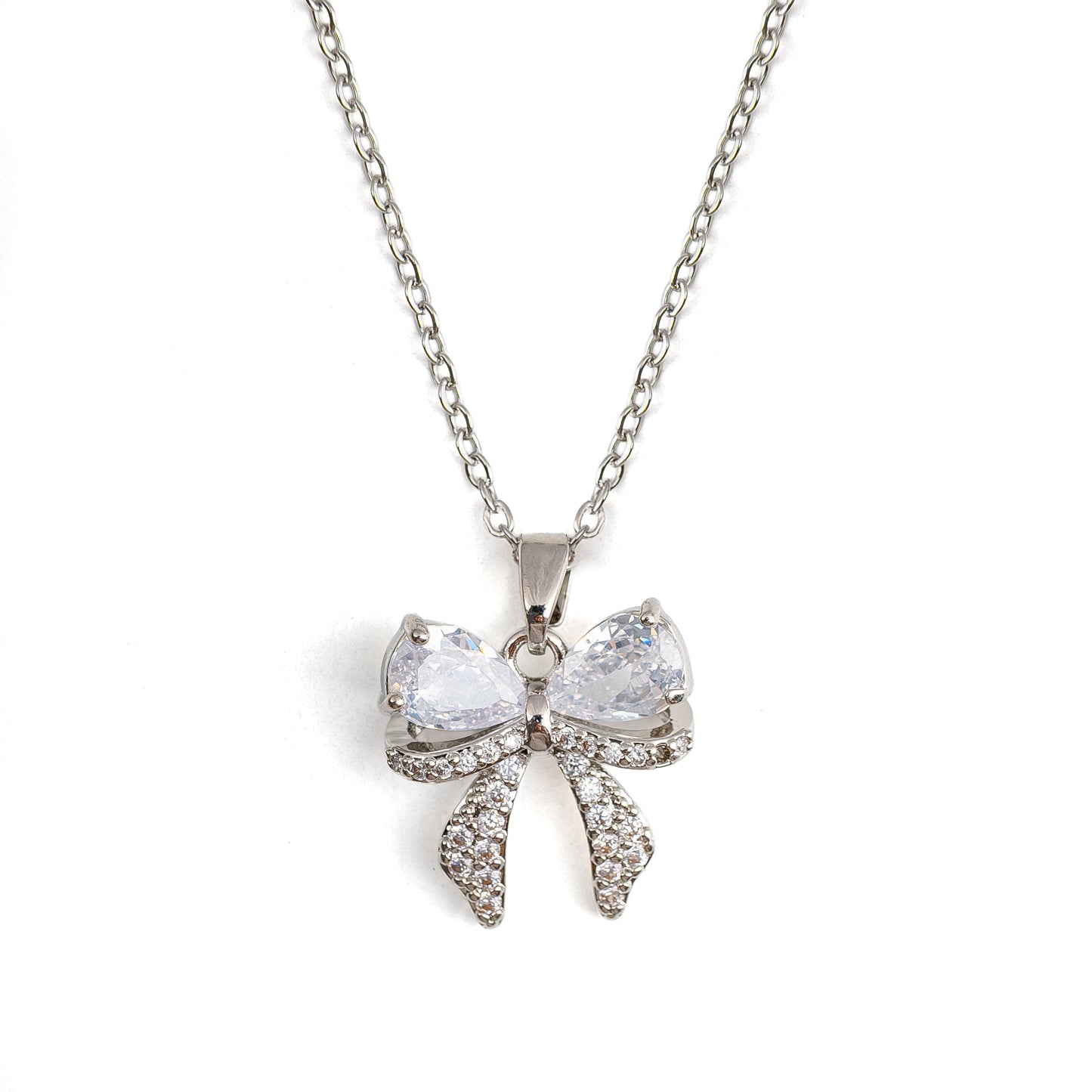 Für meine Tochter Kleeblatt-Halskette mit Notiz und Geschenkbox