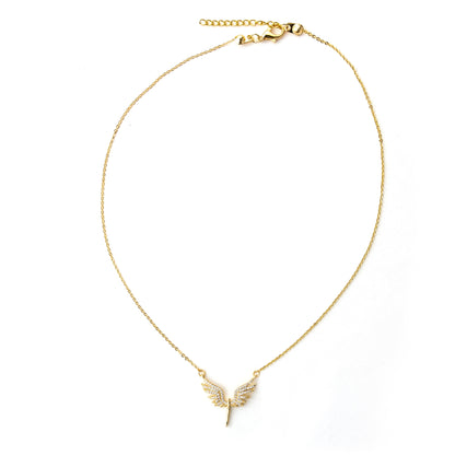 "Anneme" Melek Kolye Anlamlı Not ve Kutulu