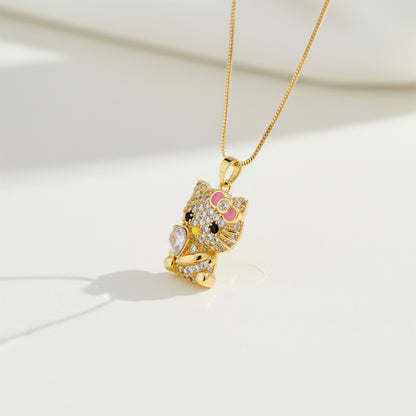 „To My Love“ Liebesherz-Stahlkette mit Notiz und Geschenkbox