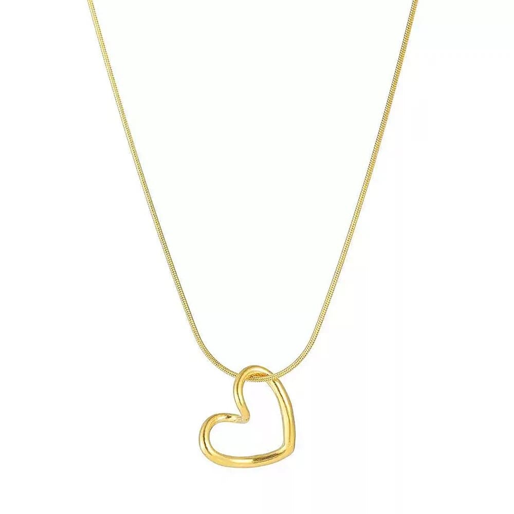 "Sevgilime" Aşk Kalp Çelik Kolye Anlamlı Not ve Kutulu