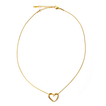 "Sevgilime" Aşk Kalp Çelik Kolye Anlamlı Not ve Kutulu