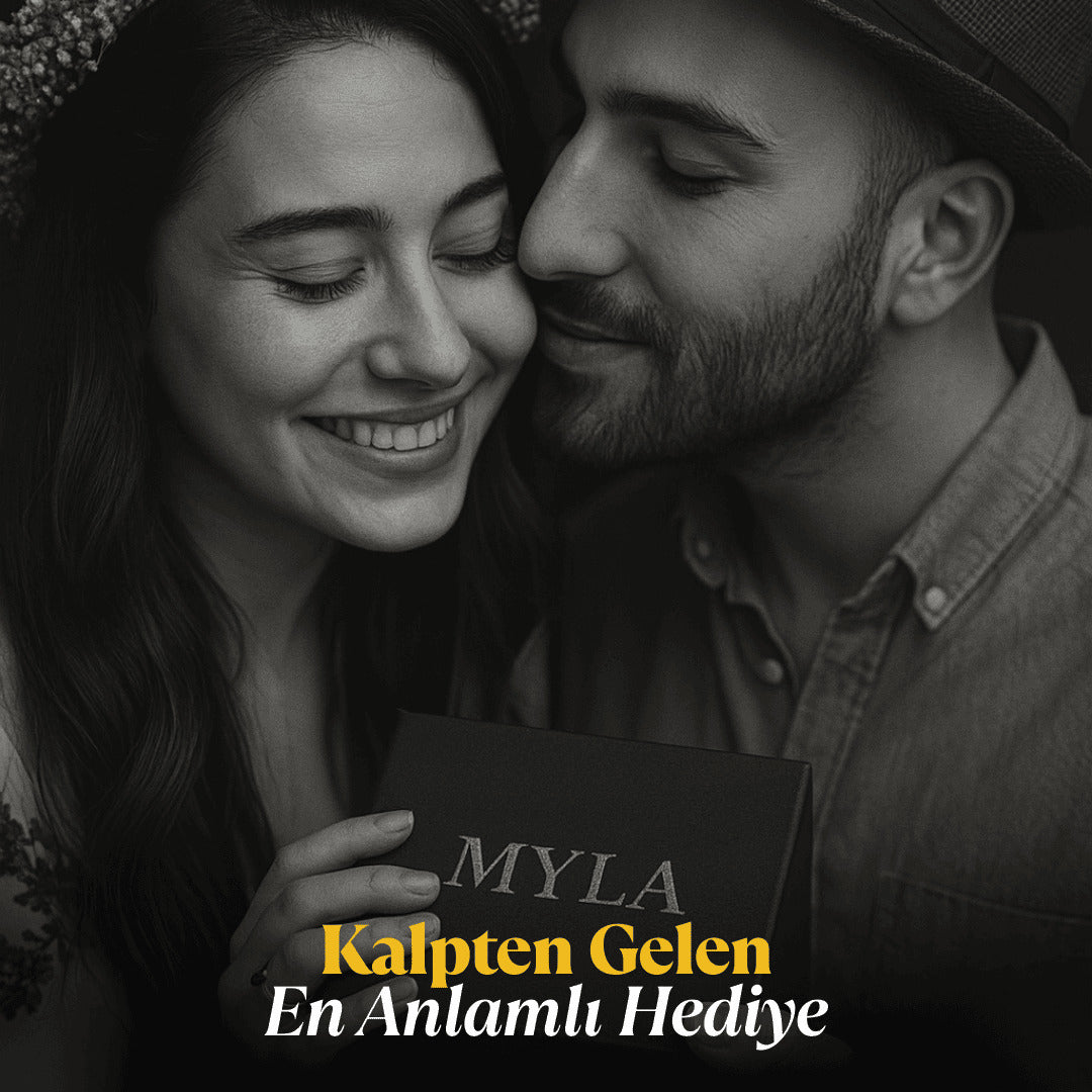 "Kadınıma" Zarafet Kolye Anlamlı Not ve Kutulu