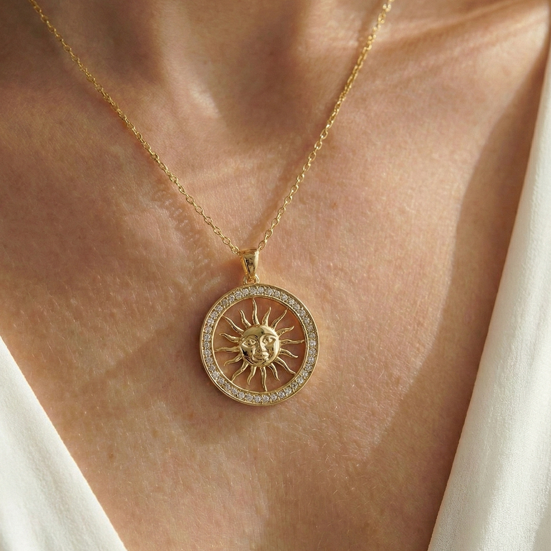 "Kızıma" antik pusula kolye Anlamlı Not ve Kutulu