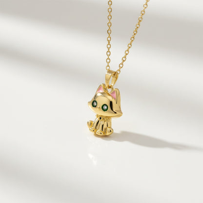 „To My Love“ Liebesherz-Stahlkette mit Notiz und Geschenkbox