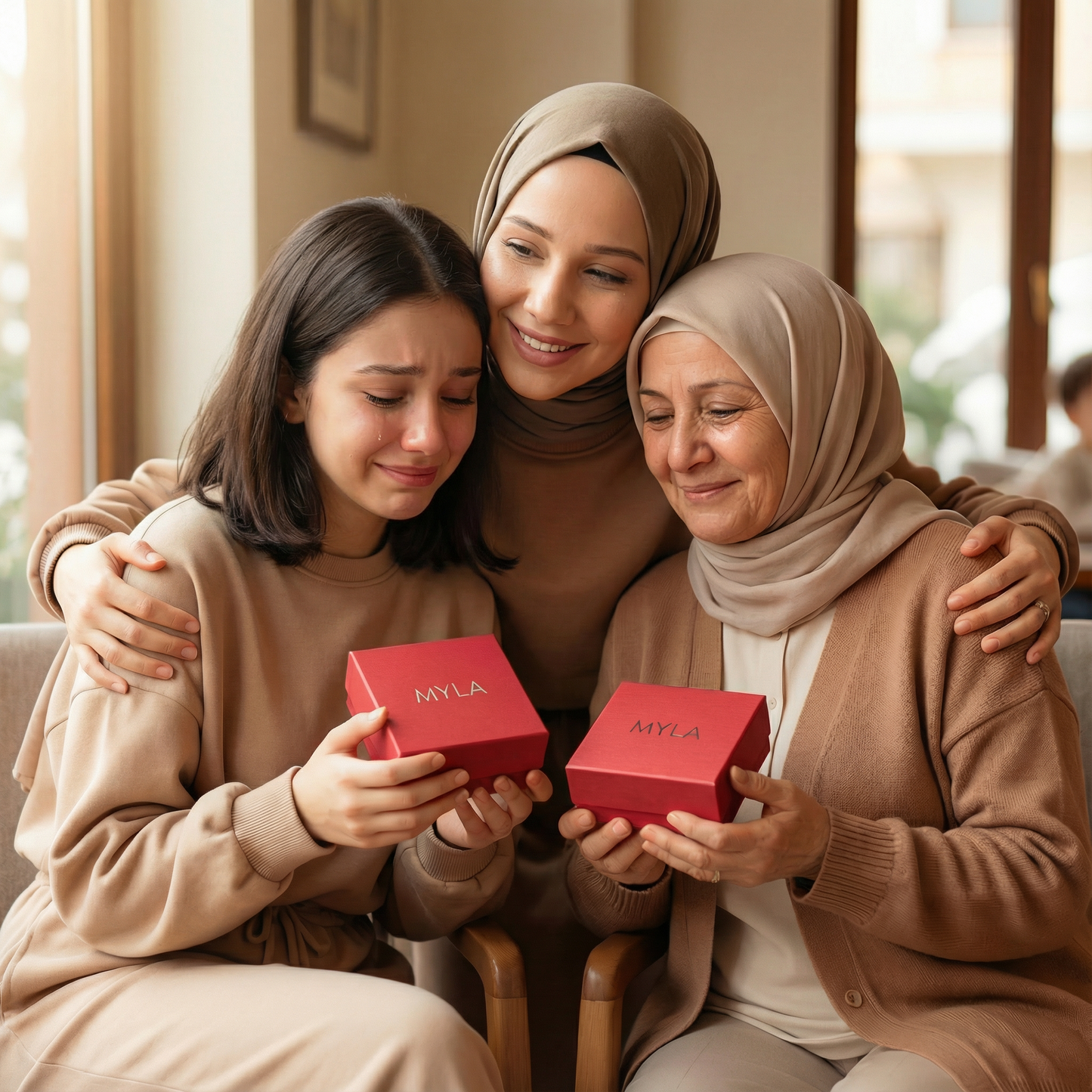 Myla 2'li Aile Paketi ''Kızıma Yonca ve Anneme Melek''