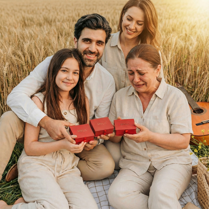 Myla 3'lü Aile Paketi ''Kızıma Yonca, Kocama Magneto ve Anneme Melek Kolye''