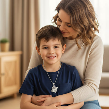 ''Oğluma'' Ömürlük Hatıra Kitap Kolye