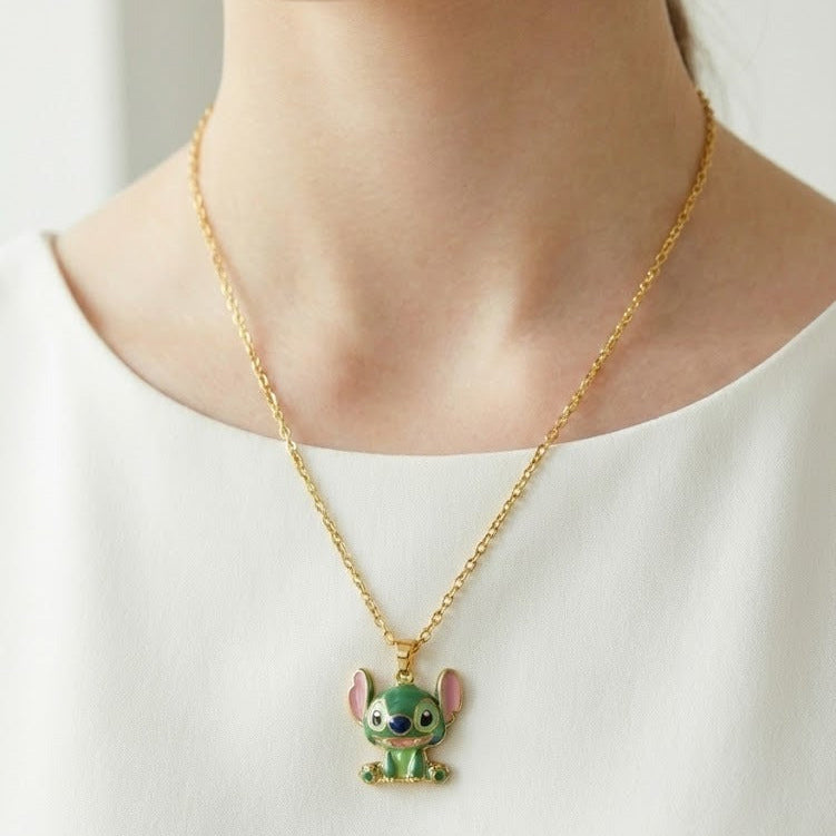 "Küçük Kızıma" Stiç Kolye Notlu ve Kutulu