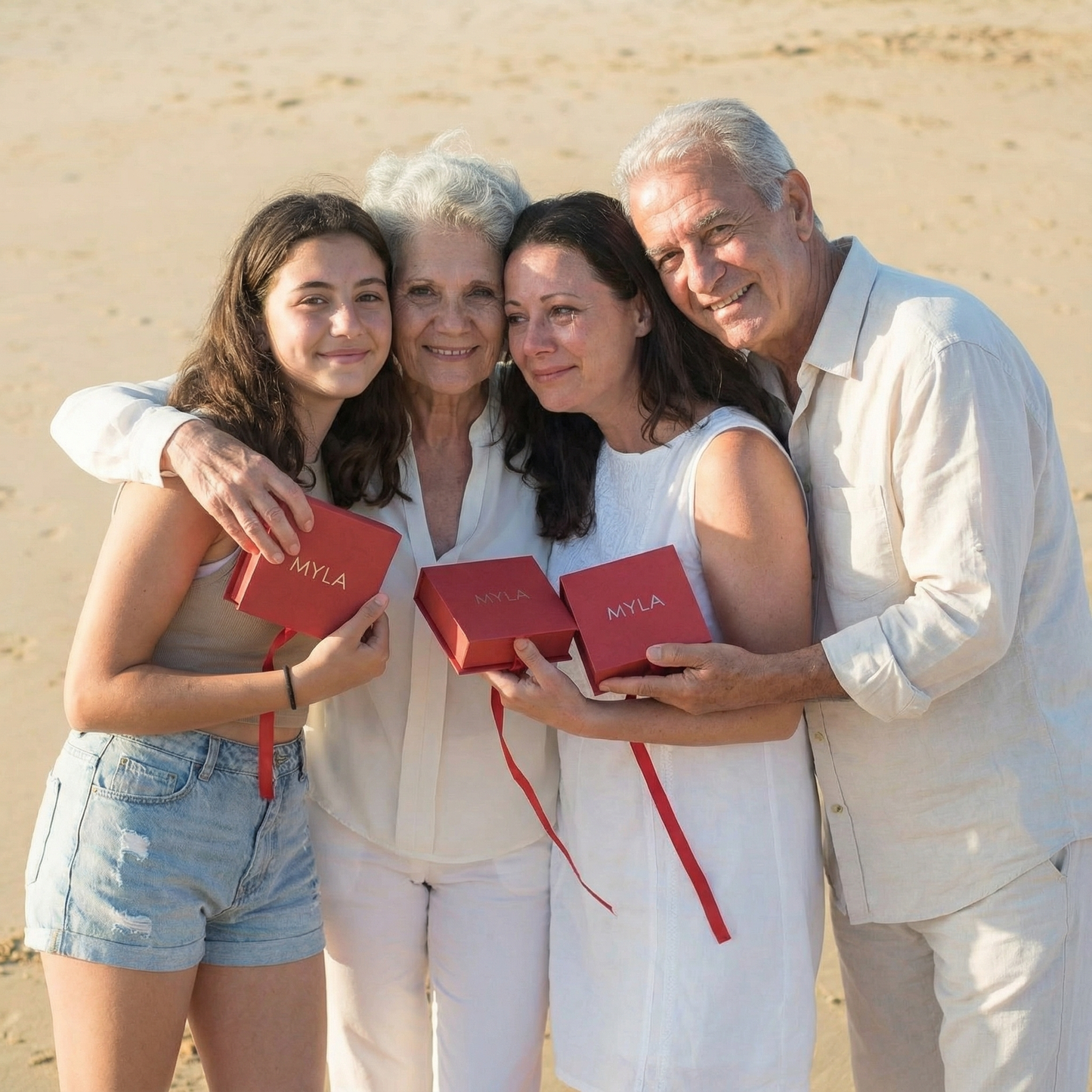 Myla 3'lü Aile Paketi ''Kızıma Yonca, Anneme Melek ve Babama Magneto''